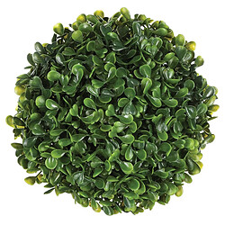 Atmosphera Plante Artificielle Boule de Buis 16cm Vert