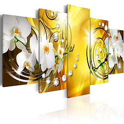 Paris Prix Tableau Imprimé Yellow Admiration 50 x 100 cm