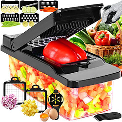 Vendos85 Coupe-légumes Multifonction avec Lames Interchangeables