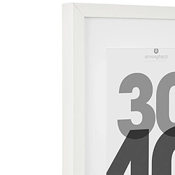 Acheter Atmosphera Cadre Photo Bois 30x40cm Blanc