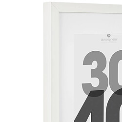 Avis Atmosphera Cadre Photo Bois 30x40cm Blanc