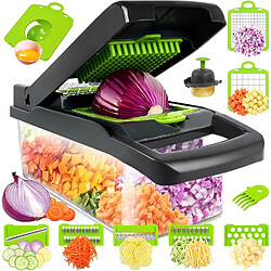 Vendos85 Mandoline Coupe-Légumes 16-en-1 Multifonction