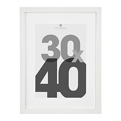 Atmosphera Cadre Photo Bois 30x40cm Blanc