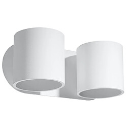 Sollux Applique Murale Twin Round Up & Down Blanc G9
