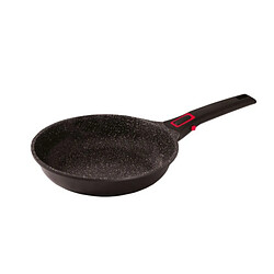 Poêle fonte 32cm noir - 386604 - Granit Pro - BAUMALU