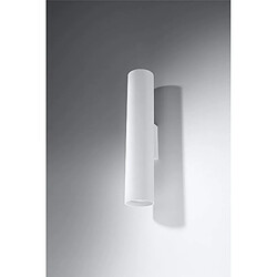 Sollux Applique murale à 2 lumières, blanc, GU10