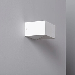 Ledkia Applique Murale LED Aluminium Lico 6W Éclairage Double Face Blanche 4000K Blanc neutre