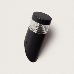 Ledkia Applique Murale Extérieur LED 5W Inox Inti Black 3000K Blanc chaud