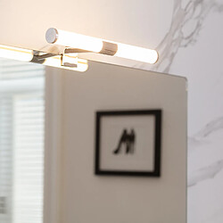 Ledkia Applique LED Salle de Bain 6W New Bora Bora pour Miroir 3000K Blanc chaud