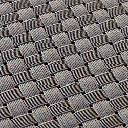 Concept Usine Salon de jardin 2 places effet résine tressée marron ANKARA pas cher