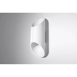 Sollux 1 Applique Murale Light Up Down Blanc, G9