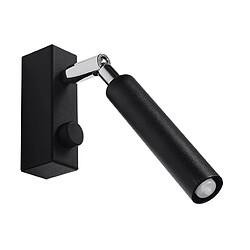 Sollux Applique de lecture Single Spotlight Noir G9