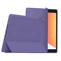 MW Étui pour iPad 11" 2025 / 10.9" 2022 Modèle SlimSkin avec Support Stylet Violet