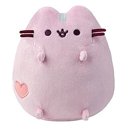 Pusheen Peluche Mascotte 18cm avec Cœur Brodé Ultra Doux Lilas