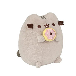 Pusheen Peluche Mascotte 13cm avec Donut Design Charmant Ultra Dpux Gris clair
