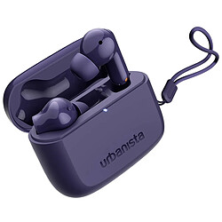 Urbanista Écouteurs TWS Bluetooth 5.3 ANC Adaptatif Modèle Palo Alto Autonomie 45h Violet