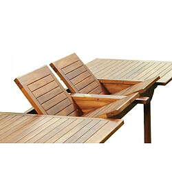 Ensemble table & chaises