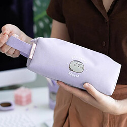 Pusheen Trousse à Crayons Collection Moments Eat Sleep Repeat Durable Lavande pas cher