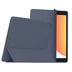MW Étui pour iPad 11" 2025 / 10.9" 2022 Modèle SlimSkin avec Support Stylet Bleu marine