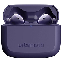 Urbanista Écouteurs TWS Bluetooth 5.3 ANC Adaptatif Modèle Palo Alto Autonomie 45h Violet