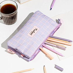 Avis Pusheen Trousse à Crayons 3 Compartiments Motif On Break Collection Moments Lavande