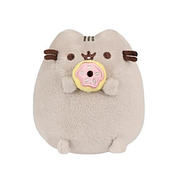 Pusheen Peluche Mascotte 13cm avec Donut Design Charmant Ultra Dpux Gris clair
