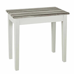 Paris Prix Table d'Appoint Vintage Maritimo 56cm Blanc