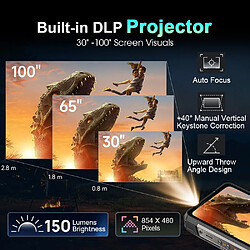 Ulefone Armor 34 Pro 5G Téléphone Portable Incassable 512Go 25500mAh Android 15 Projecteur Smartphone