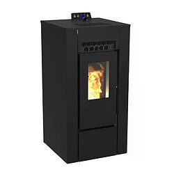 Pack Poêle à granules étanche LVZ ALEXA 9 + Kit Conduit sortie Ventouse -