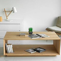 Mes Table basse en chêne massif - RETHEL