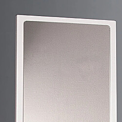 Avis Mes Portemanteau avec miroir 35x7x190 cm blanc