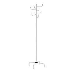 Paris Prix Porte-Manteaux 8 Crochets Bazyk 180cm Blanc