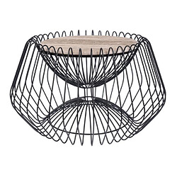 Table Cube En Bois Sheesham Massif - 35x35x35 Cm Avec Rangement Intégré - Table Basse Ou D'appoint Design - 11