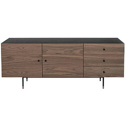 Paris Prix Buffet 2 Portes & 3 Tiroirs Jugend 180cm Noyer