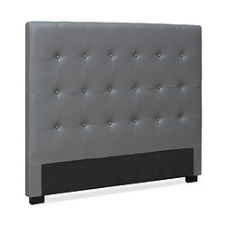 Paris Prix Tête de Lit Capitonnée Amor 140cm Gris