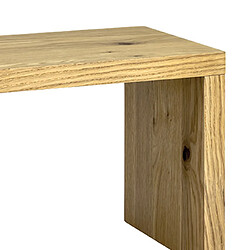 Mes Table basse 50x30x35 cm décor chêne - JULAN