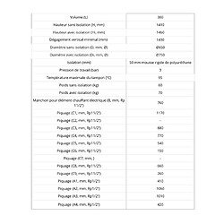 Sunny Habitat Ballon Tampon 300L -