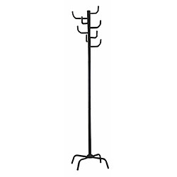 Paris Prix Porte-Manteaux 8 Crochets Bazyk 180cm Noir
