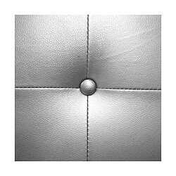 Paris Prix Tête de Lit Capitonnée Amor 180cm Argent