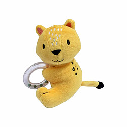 Paris Prix Doudou Anneau Bébé Sweet Savane 12cm Jaune