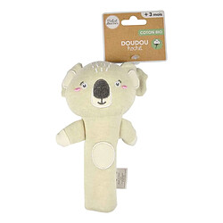 Avis Paris Prix Doudou Hochet Long Bébé Koala 18cm Naturel