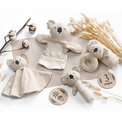 Paris Prix Doudou Hochet Long Bébé Koala 18cm Naturel