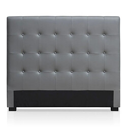Paris Prix Tête de Lit Capitonnée Amor 140cm Gris