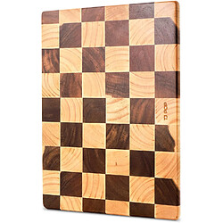 Vendos85 Planche à Découper Bois d’Acacia Vintage 37x26 cm