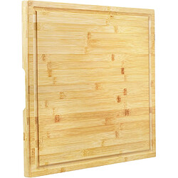 Vendos85 Grande planche à découper en bambou durable