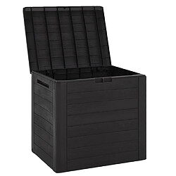 Avis Helloshop26 Boîte de stockage de jardin marron 58,5 x 46 x 55 cm polypropylène 02_0013138