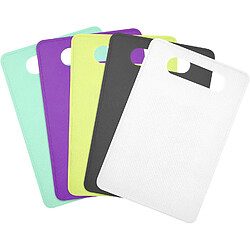 Vendos85 Ensemble de Planches à Découper Colorées en Plastique PP