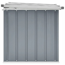 Acheter Helloshop26 Coffre boîte meuble de jardin rangement gris 109 x 67 x 65 cm 02_0013077