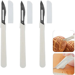 Vendos85 Couteaux à pâte ergonomiques avec lames stables