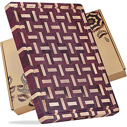 Vendos85 Planche à découper en bois Purpleheart durable et épaisse